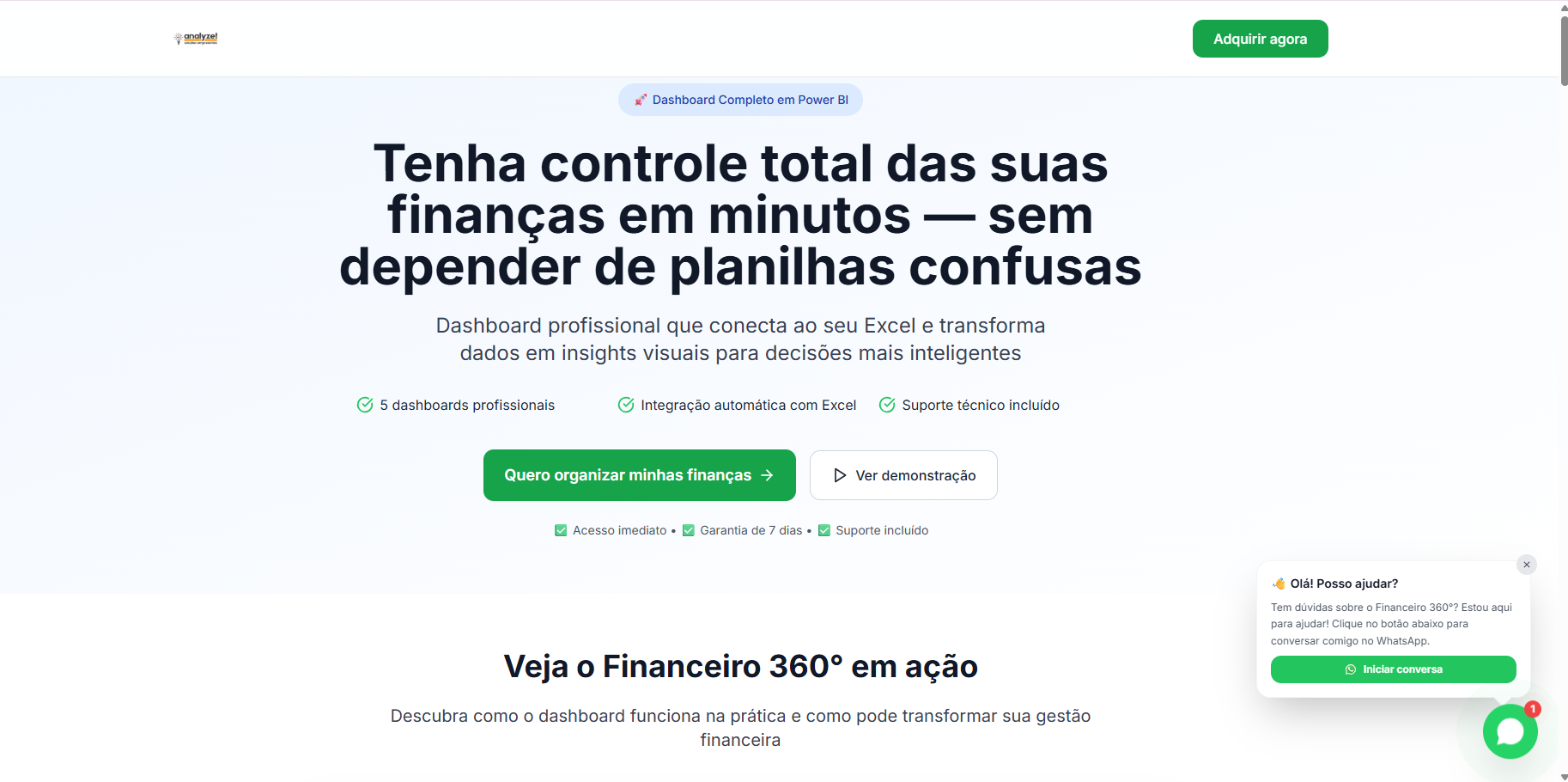 Landing Page Infoproduto Financeiro